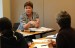nurse teaching caregivers