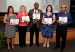 This year’s Jefferson Award winners are: Georgia Truitt, senior recruiter, VNA Human Resources; Kim Petrella, RN, Labor & Delivery; Reynold S. Agard, M.D., Department of Medicine; Amy Benton, BA, Social Work; and Vinod Kripalu, M.D., Department of Medicine.