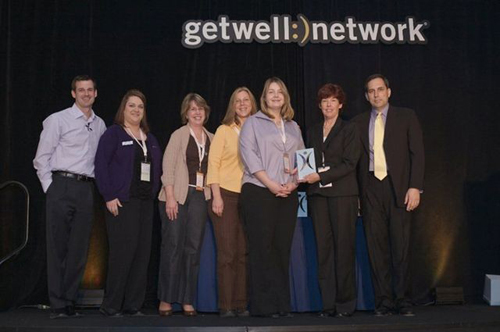 awardees at GetWellNetwork awards