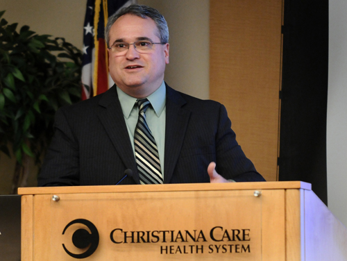 Craig Clapper visited Christiana Care during National Patient Safety Week and spoke about how to build and sustain a culture of safety.