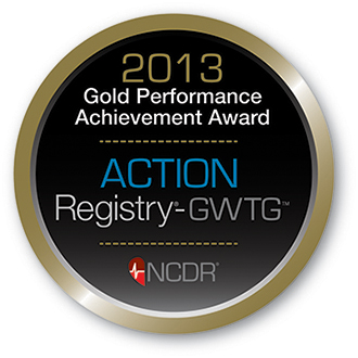 Christiana Care Health System consistently followed the treatment guidelines in ACTION Registry®-GWTG for eight consecutive quarters and met a performance standard of 90 percent for specific performance measures to receive this 2013 award.