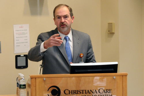 Christiana Care President and CEO Robert J. Laskowski, M.D., MBA, talks about the importance of partnering with patients in their health.