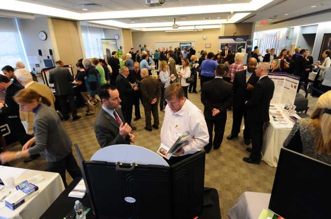 More than 20 exhibitors participated in the 25th Annual Update in Cardiology.