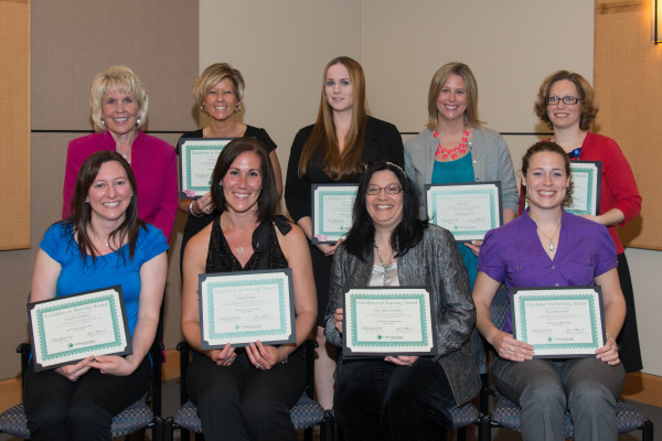 2014 Excellence in Nursing Awards: Perioperative Award recipients.