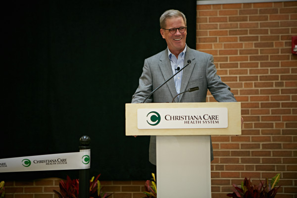 Christiana Care board chair Gary Pfeiffer talks about the compassionate, expert care and dedicated staff that are hallmarks of Christiana Care's Wilmington Hospital.