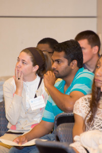 The audience of the global health symposium included students, residents, physicians and researchers.