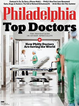 Philadelphia magazine Top Doctors cover
