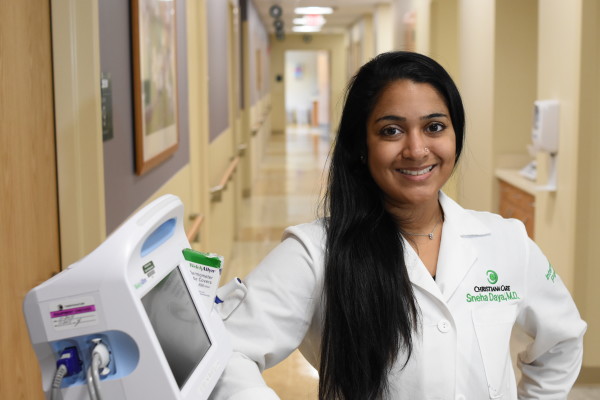 Sneha Daya, M.D., of Christiana Care Hospitalist Partners, is among the physicians who have been recognized by patients and families for providing exceptional care and service through the Honor Your Caregiver program.