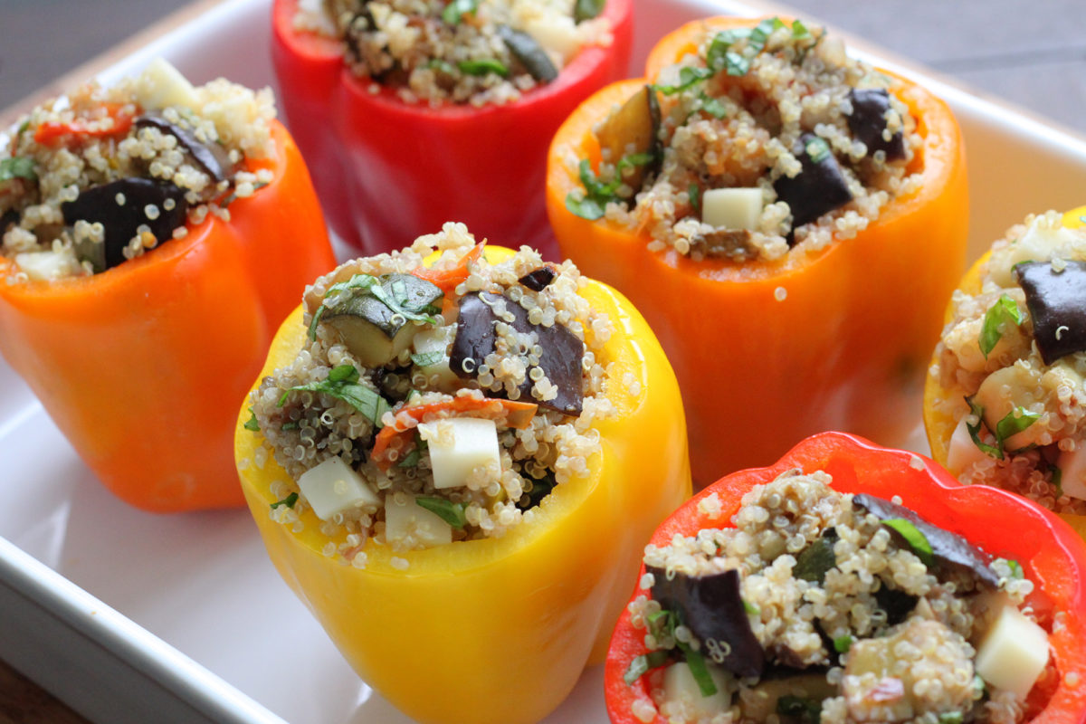 Eat your vegetables: Rainbow stuffed peppers - ChristianaCare News