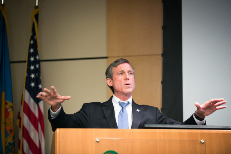 Congressman John Carney talked about Delaware's unprecedented success in eliminating racial disparities in colorectal cancer and helping more people get appropriate screenings.