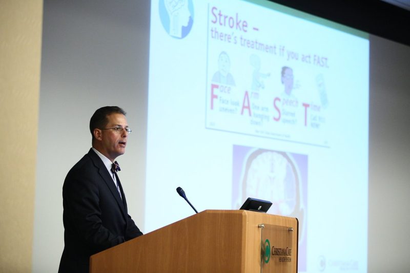 Kert Anzilotti, M.D., MBA, talks about the dramatic advances in stroke diagnosis and treatment taking place in Delaware.