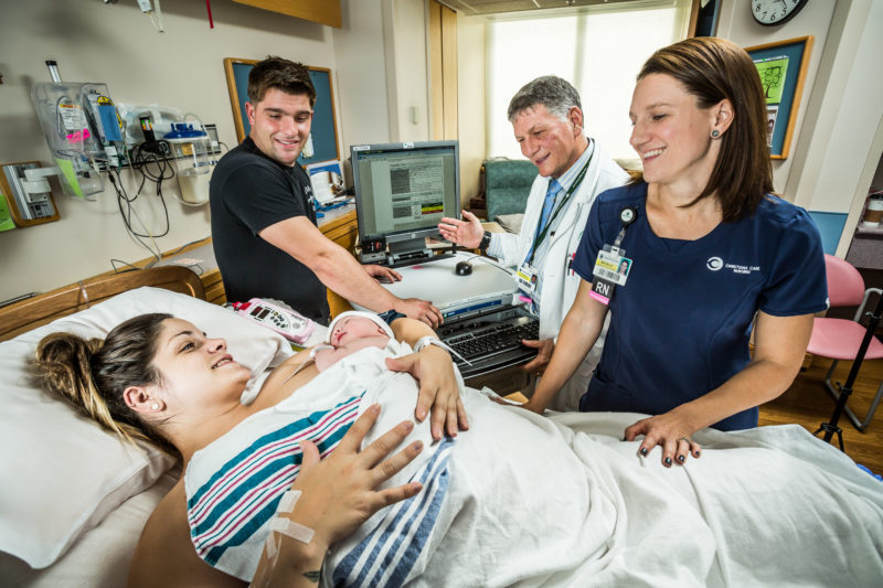 Christiana Care's Women and Children Service Line is reducing unnecessary stays in the NICU for newborns with specific risk factors, creating a better experience for families and promoting better health for babies.