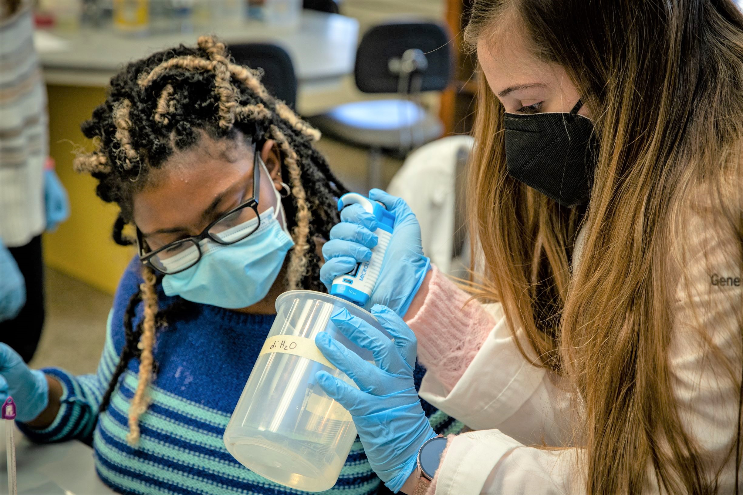“It has been incredible to see the delight in the eyes of the intelligent young women at the Salem Academy as they discover the wonder and power of CRISPR,” said Amanda Hewes, MS, education program manager for the Gene Editing Institute, which developed CRISPR in a Box™.
