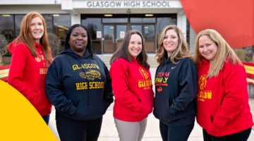 School-Based Health Center Team at Glasgow High