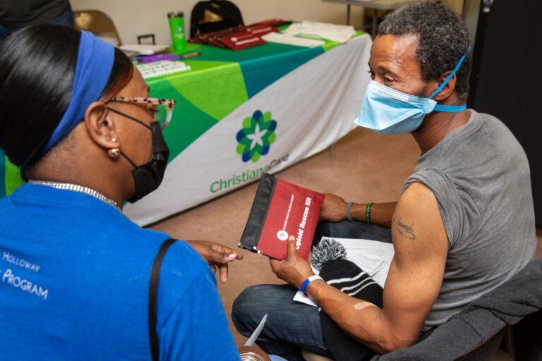 Special Event Brings Vaccines, Naloxone and Screenings to Community Members at Beautiful Gate