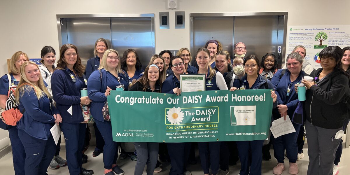 Colleen Mahoney Honored With DAISY Award for Extraordinary Nurses