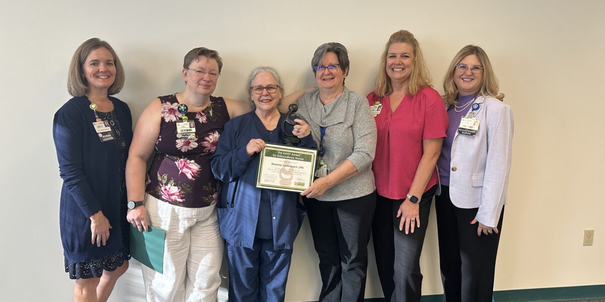 Dreama Szutenbach Honored With DAISY Award for Extraordinary Nurses