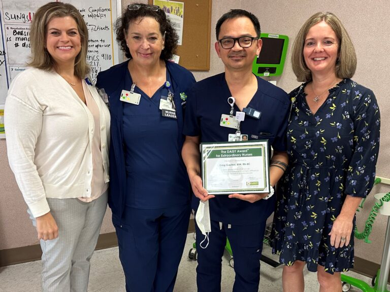 Greg Gupito Honored With DAISY Award for Extraordinary Nurses