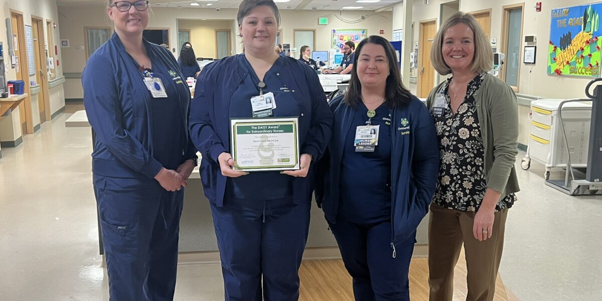 Stevi Turner Celebrated With DAISY Award for Extraordinary Nurses