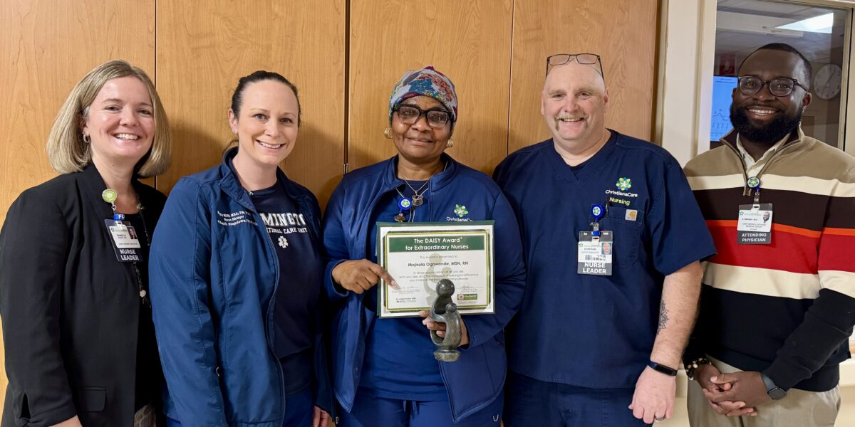 Mojisola Ogunwande Honored With DAISY Leader Award for Extraordinary Nurses